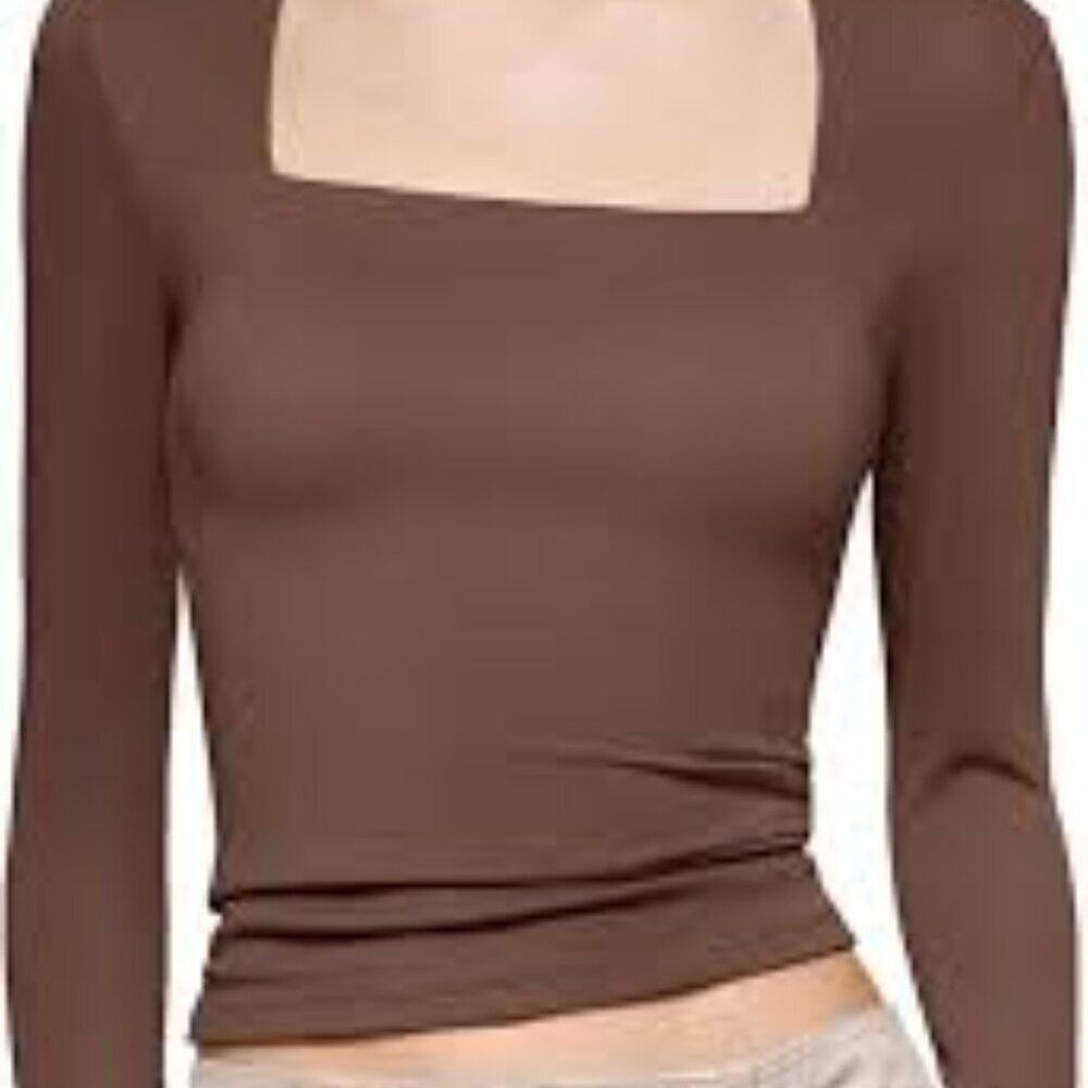 MADDEN NYC BROWN NEW BLOUSE SIZE 2XL